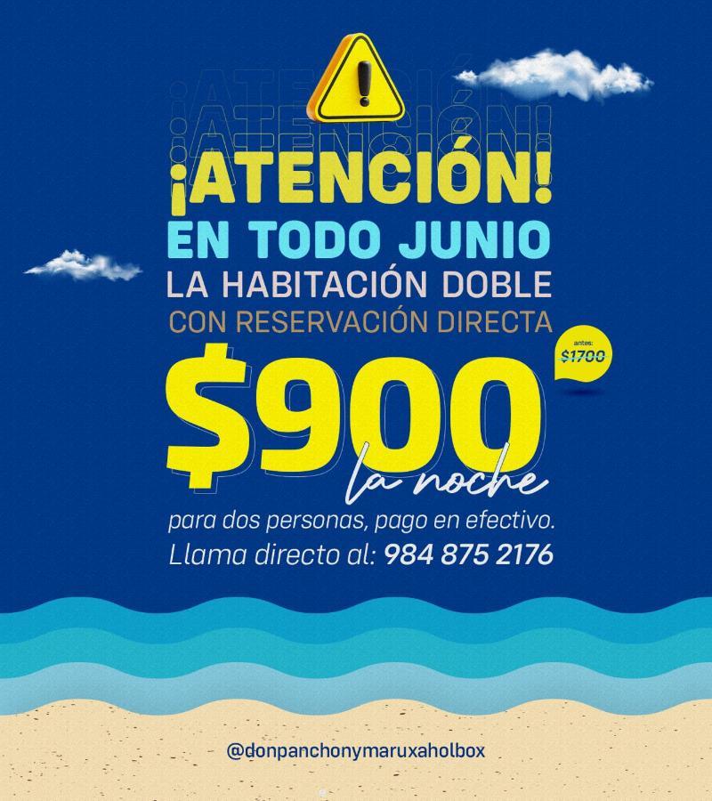 Don Panchon Y Maruxa Hotel Isla Holbox Екстериор снимка
